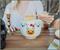 Sanrio Hello Kitty Pumpkin Boo 20-Ounce Ceramic Ramen Bowl and Chopstick Set