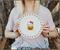Sanrio Hello Kitty Pumpkin Boo 8-Inch Ceramic Dinner Plate