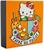 Sanrio Hello Kitty "Trick Or Treat" Wooden Box Sign | 6 x 6 Inches