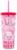 Sanrio Hello Kitty Strawberries Plastic Tumbler With Lid and Straw | 20 Ounces