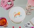 Sanrio Hello Kitty Rainbow 9-Inch Ceramic Coupe Dinner Bowl