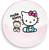 Sanrio Hello Kitty Pink Dots 9-Inch Ceramic Coupe Dinner Bowl