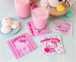 Sanrio Hello Kitty Strawberry Milk Glass Coasters | Set of 4