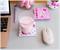 Sanrio Hello Kitty Strawberry Milk Glass Coasters | Set of 4