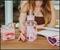 Sanrio Hello Kitty Strawberry Glass Milk Bottle With Straw | Holds 15 Ounces