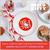 Sanrio Hello Kitty Red Bows 9-Inch Ceramic Coupe Dinner Bowl