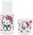 Sanrio Hello Kitty Pink Dots 18-Ounce Glass Pitcher and 8-Ounce Cup