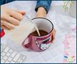 Sanrio Hello Kitty "Hello Grad" Ceramic Glitter Camper Mug | Holds 20 Ounces