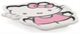 Sanrio Hello Kitty Pink Outfit Sculpted Ceramic Trinket Tray Dish