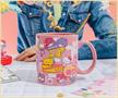 Sanrio Hello Kitty and Friends Icons Pink Ceramic Mug | 20 Ounces