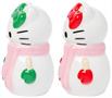 Sanrio Hello Kitty Snowman Ceramic Salt and Pepper Shaker Set