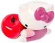 Sanrio Hello Kitty and Apple Ceramic Salt and Pepper Shaker Set