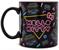 Sanrio Hello Kitty Retro Boombox and Cassette Print 20-Ounce Ceramic Mug