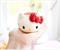 Sanrio Hello Kitty Red Bow Sculpted Ceramic Mini Mug | Holds 3 Ounces
