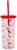 Sanrio Hello Kitty Mushrooms Carnival Cup With Lid and Straw | Holds 20 Ounces