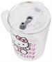 Sanrio Hello Kitty Pink Outfit Glass Mug With Lid | Holds 14 Ounces