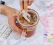 Sanrio Hello Kitty Pink Outfit Glass Mug With Lid | Holds 14 Ounces