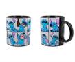 Disney Lilo & Stitch Glitter Collage Ceramic Mug | Holds 20 Ounces