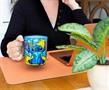 Disney Lilo & Stitch Mosaic Glass Coffee Mug | Holds 18 Ounces