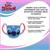 Disney Lilo & Stitch Experiment 626 Face 3D Sculpted Ceramic Mug | 16 Ounces