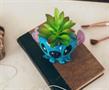 Disney Lilo & Stitch Full Body 5-Inch Ceramic Planter with Artificial Succulent