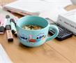 Disney Lilo & Stitch Aloha Ceramic Soup Mug With Vented Lid | Holds 24 Ounces