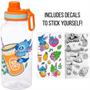 Disney Lilo & Stitch Bubble Tea 32 Ounce Twist Spout Plastic Bottle w/ Decals