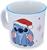 Disney Lilo & Stitch Santa Hat Ceramic Camper Mug | Holds 20 Ounces
