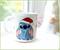 Disney Lilo & Stitch Santa Hat Ceramic Camper Mug | Holds 20 Ounces