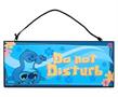 Disney Lilo & Stitch Aloha Reversible Hanging Sign Wall Art | 12 x 5 Inches