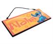 Disney Lilo & Stitch Aloha Reversible Hanging Sign Wall Art | 12 x 5 Inches