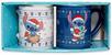 Disney Lilo & Stitch Holiday Sweaters Ceramic Mugs | Set of 2