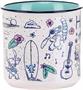 Disney Lilo & Stitch Hawaii Destination 20 Ounce Ceramic Camper Mug
