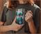 Disney Lilo & Stitch "Ohana Means Family" Confetti Glass Mug | Holds 15 Ounces