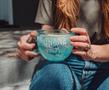 Disney Lilo & Stitch Ohana Glass Coffee Mug | Holds 16 Ounces