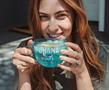 Disney Lilo & Stitch Ohana Glass Coffee Mug | Holds 16 Ounces