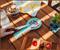 Disney Lilo & Stitch Hibiscus Flowers Ceramic Spoon Rest Holder