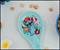 Disney Lilo & Stitch Hibiscus Flowers Ceramic Spoon Rest Holder