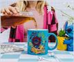 Disney Lilo & Stitch "All Hail The King" Ceramic Glitter Mug | Holds 20 Ounces
