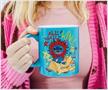 Disney Lilo & Stitch "All Hail The King" Ceramic Glitter Mug | Holds 20 Ounces