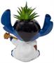 Disney Lilo & Stitch Elvis 6-Inch Ceramic Mini Planter With Artificial Succulent
