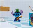 Disney Lilo & Stitch Elvis 6-Inch Ceramic Mini Planter With Artificial Succulent
