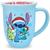 Disney Lilo & Stitch "Season's Greetings" Wide Rim Ceramic Mug | Holds 16 Ounces