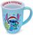 Disney Lilo & Stitch "Season's Greetings" Wide Rim Ceramic Mug | Holds 16 Ounces