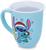 Disney Lilo & Stitch "Season's Greetings" Wide Rim Ceramic Mug | Holds 16 Ounces