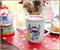 Disney Lilo & Stitch "Season's Greetings" Wide Rim Ceramic Mug | Holds 16 Ounces