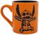 Disney Lilo & Stitch Skeleton Wax-Resist Ceramic Pottery Mug | 14 Ounces