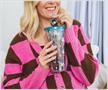 Disney Lilo & Stitch Elvis Stitch 24-Ounce Carnival Cup With Straw Topper Charm