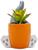 Looney Tunes Bugs Bunny 5-Inch Ceramic Mini Planter With Artificial Succulent