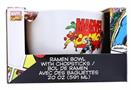 Marvel Comics Ceramic Ramen Bowl with Chopsticks